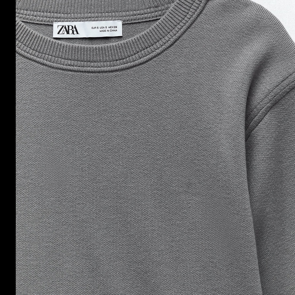 BNWT ZARA OVERSIZED SWEATER LONG SLEEVE S - Picture 5 of 7